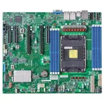 Super Micro SUPERMICRO X13SEI-F pagrindinė plok&scaron;tė - ATX - LGA4677 Socket-E - Intel C741 mikroschemų rinkinys - USB 3.2 Gen 1 - 2 x Gigabit LAN - integruota grafika (MBD-X13SEI-F-B)
