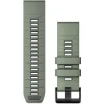 Garmin QuickFit 26 mm silikoninis dirželis 010-13393-04 Graphite Green