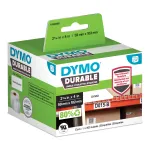 DYMO Original LabelWriter Durable Labels 59mm x 102mm, balta polipropileno, 300 vnt., lipnios etiketės, didelio na&scaron;umo, skirtos LabelWriter etikečių spausdintuvams