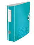 Leitz Lever Arch File Active PP WOW A4/80mm, A4, poliuretano putplastis, turkio spalva, 500 lapų, 80 g/m&sup2;, 8,2 cm