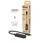 USB-C į HDMI 2.1 adapteris Club 3D CAC-2505 &mdash; 8K@60Hz, USB Type-C į HDMI + USB, 0,12 m