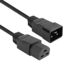 Maitinimo laidas ACT C20&ndash;C21 IEC60320 juodas 2,5 m, 16 A, 250 V