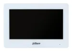 Vaizdo domofono monitorius DAHUA VTH5123H-W-S2, 17,8 cm (7 col.) TFT, 1024&times;600, Wi‑Fi, &bdquo;MicroSD&ldquo; 64 GB, baltas