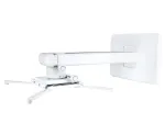 Projektoriaus laikiklis Multibrackets M Projector Mount Short Throw Deluxe 300-700 sieninis vidutinis 25 kg baltas
