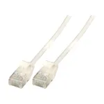 EFB-Elektronik RJ45 jungiamasis kabelis Cat.6A U/UTP TPE 3,6mm ultraflex juodas 2m