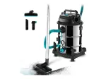 Cecotec Conga Rockstar Wet & Dry Steel Max Pro Corded Vacuum Cleaner 1600 W 220-240 V Silver/Black