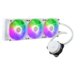Skysčio au&scaron;inimo rinkinys Cooler Master MasterLiquid 360L Core ARGB White 12 cm ventiliatoriai