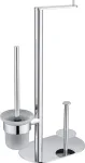 DEANTE 3-Function Paper Stand - Grey, Adjustable Document Holder with Line Guide and Clip