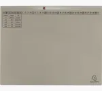 Exacompta 370310B - Įprastas dokumentų aplankalas - Kartonas - Pilka - 320 g/m&sup2; - 265 x 316 mm - A4