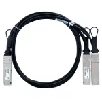 BlueOptics HPE P06248-B23 suderinamas BlueLAN QSFP56 Breakout tiesioginio prijungimo varinis kabelis (DAC) &ndash; pasyvus 200G į 2x100G dviejų a&scaron;ių varis, QSFP56 į 2xQSFP56