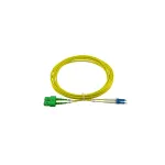 BlueOptics Dupleksinis &scaron;viesolaidinis jungiamasis kabelis, LC/UPC į SC/APC, vienmodis OS2, 15 m, mėlynas, LSZH
