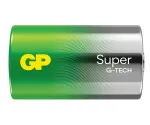 GP Batteries Super Alkaline D baterija 1.5V, 4 vnt. (LR20), blister paketė