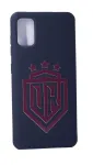 Evelatus Samsung Galaxy A41 Soft Touch Silicone Case DR Logo N1 Red Black