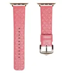Dux Ducis Dirželis i&scaron; natūralios odos, skirtas Apple Watch Series 7/6/5/4/3/2/SE (38/40/41 mm) &ndash; raudonas