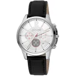 JUST CAVALLI Vyrų kvarcinis laikrodis JC1G175L0215 42 mm mėlynas ciferblatas odinė apyrankė