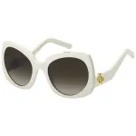 Moteri&scaron;ki akiniai nuo saulės THE MARC JACOBS MARC808SSZJ juodi acetatiniai su pilkais gradientiniais lę&scaron;iais 57/23/130 mm