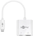 Goobay USB-C&trade; Multiport Adapter HDMI, baltas, 0.145 m