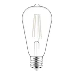 Avide LED lemputė White Filament ST64 8,5W E27 &scaron;ilta balta 2700K