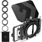 KF Matte Box Sunshade objektyvo gaubtas 67-95 mm fotoaparatui ir vaizdo kamerai K&F