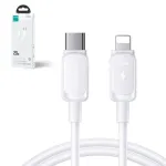 Joyroom S-CL020A14 USB-C to Lightning kabelis 20W 480Mbps 1,2m baltas