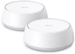 TP-Link Deco BE22 (2 vnt.) belaidis tinklo rinkinys Wi-Fi 7 (802.11be) 2,4 GHz / 5 GHz, balta spalva