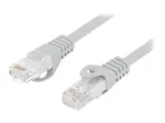 Tinklo kabelis LANBERG PCU6-10CU-0025-S Cat6 U/UTP 0,25 m RJ-45 tiesinis, pilkas, 10000 Mbit/s