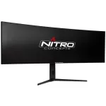 Monitorius Nitro Concepts SM1 49 colių lenktas 144Hz FreeSync G-Sync, energijos klasė F