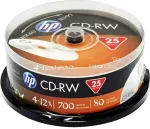 Verbatim DVHP69312PLG CD-RW diskai 25 vnt. verpstėje (cake box) 700 MB 80 min 12x perra&scaron;omi