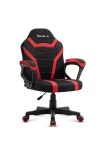 Žaidimų kėdė vaikams Huzaro Ranger 1.0 Red Mesh, juoda, raudona