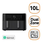 Xiaomi Dual Zone oro gruzdintuvė, 10 L, 2700 W, juoda