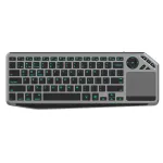 Techly ICTB9801TB belaidė klaviatūra RF Wireless + Bluetooth QWERTY JAV anglų juoda