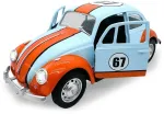 JAMARA 402600 Volkswagen Beetle 1967 modelis 1:28 mastelio, &scaron;viesiai mėlynas, nuo 3 m.