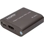 POWER PLANT, LLC 4K HDMI vaizdo fiksavimo įrenginys su Loop-Out, USB 3.0, itin maža delsa