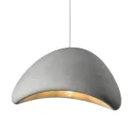 Lamp Pendant Ellama 30cm Black Metal E27 Industrial Ceiling Light pakabinamas &scaron;viestuvas