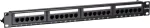 DS-IT CAT 5e UTP 24 prievadų 19 inch rack montavimo skydelis (DS-Patch5-24UTP)