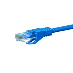 DSIT CAT 6 tinklo laidas U/UTP - 0,25 m - mėlynas - CCA (DC-C64-002)