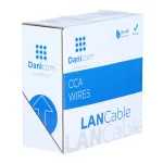 DSIT CAT6 S/FTP 50 m laidas ant ritės, pilkas, CCA (DC-SFTP6CCA50-GRY)