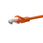 DSIT Cat 6 U/UTP tinklo kabelis, 1 m, oranžinis, CCA (DC-C66-010)