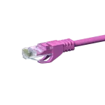 Tinklo kabelis DSIT DC-59-150 CAT5e U/UTP, 15 m, rožinės spalvos, 100% varis