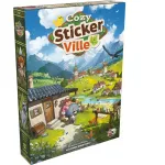 ASMODEE Cozy Stickerville lipdukų knygelė | TOPModel serija | 24 puslapiai, 6 lipdukų lapai | Kūrybinis žaidimas nuo 6 metų
