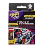 Kortų žaidimas UNO Flip Transformers &scaron;eimai ir vaikams