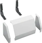 Hager FZ441 multimedijos laukas 300x195x155 mm, &scaron;viesiai pilkas
