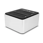OWC Drive Dock USB-C, dokinimo stotis sidabrinė/juoda