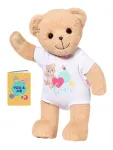Me&scaron;kiukas BABY born Bear baltas 0&ndash;12 metų