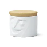 FIFTYEIGHT PRODUCTS BHS FIFTYEIGHT maisto laikymo stiklainis 900ml Cheerful White (T023101)