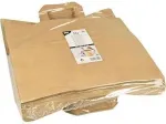 PAPSTAR popierinis ne&scaron;iojimo mai&scaron;elis, 320 x 170 x 270 mm, rudo kraft popieriaus, 70 g/m&sup2;, 5 kg keliamoji galia, su rankena - 1 vnt. (86449)