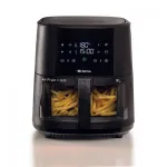 Ariete 4630/00 oro gruzdintuvė, 9 l, 1500 W, 3,6 kg apkrova, 7 programos, iki 200&deg;C, su langeliu, juodos spalvos