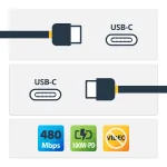 StarTech.com USB-C į USB-C laidas su 5A PD - M/M - Baltas - 2 m - USB 2.0 - USB-IF sertifikuotas