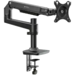 ONKRON MS75-B stalinis monitoriaus laikiklis 17&ndash;38" (43,2&ndash;96,5 cm) monitoriams, iki 11 kg, VESA 75&times;75&ndash;100&times;100, reguliuojamo auk&scaron;čio, pasukamas / pakreipiamas / sukamas, juodas