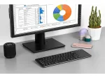 Belaidė RF klaviatūra TRACER TRAKLA46367 &ndash; Pilno dydžio, membraninė, su touchpad, 2.4 GHz, juoda